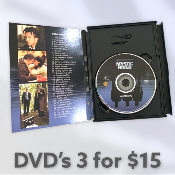 📀 Mystic River DVD movie 📀 - Picture 2 of 3
